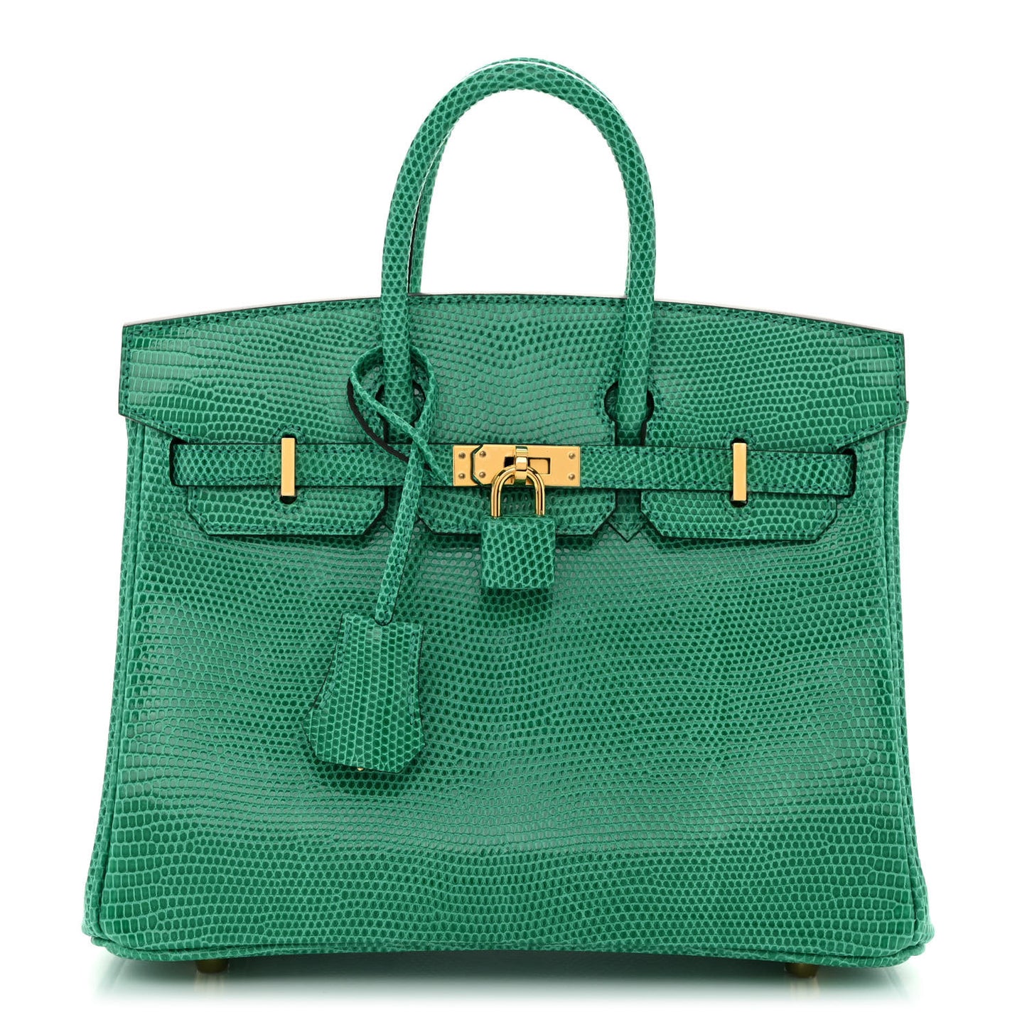 Lizard Birkin 25 Menthe