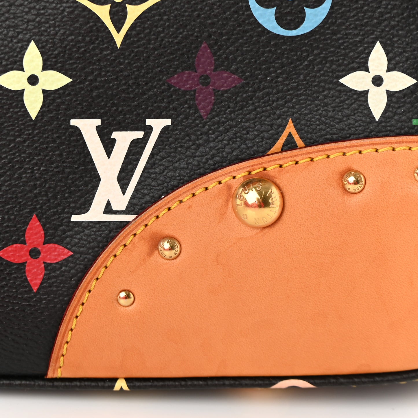 Monogram Multicolor Beverly MM Black