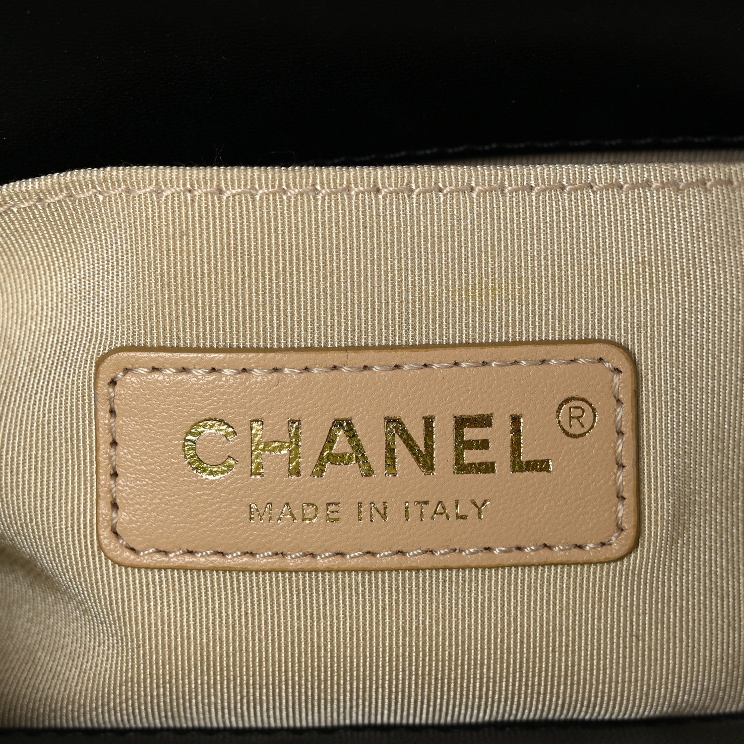 Chanel Lambskin Quilted Small Chain Detail Boy Flap Black 6 of 9