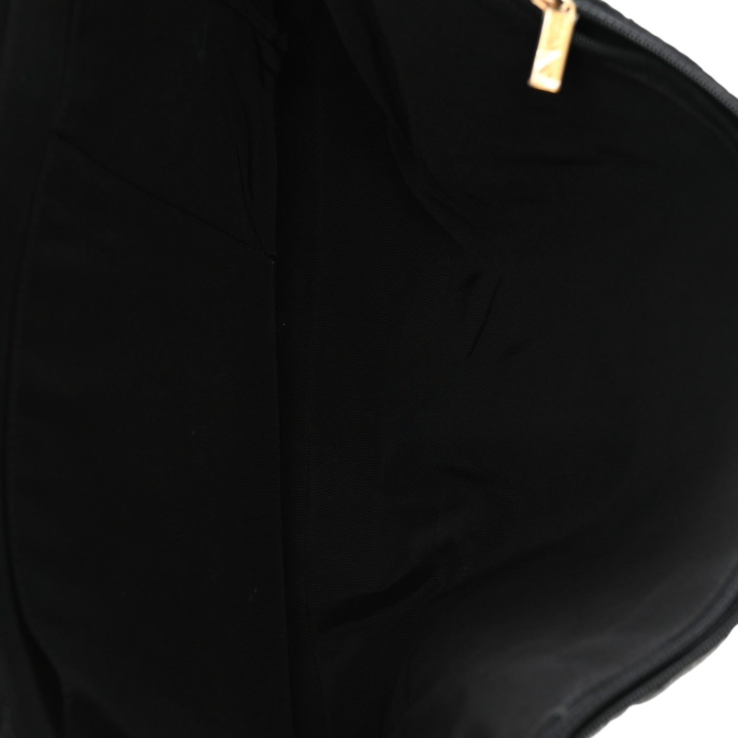 Grained Calfskin Quilted XXL Travel Flap Bag Black