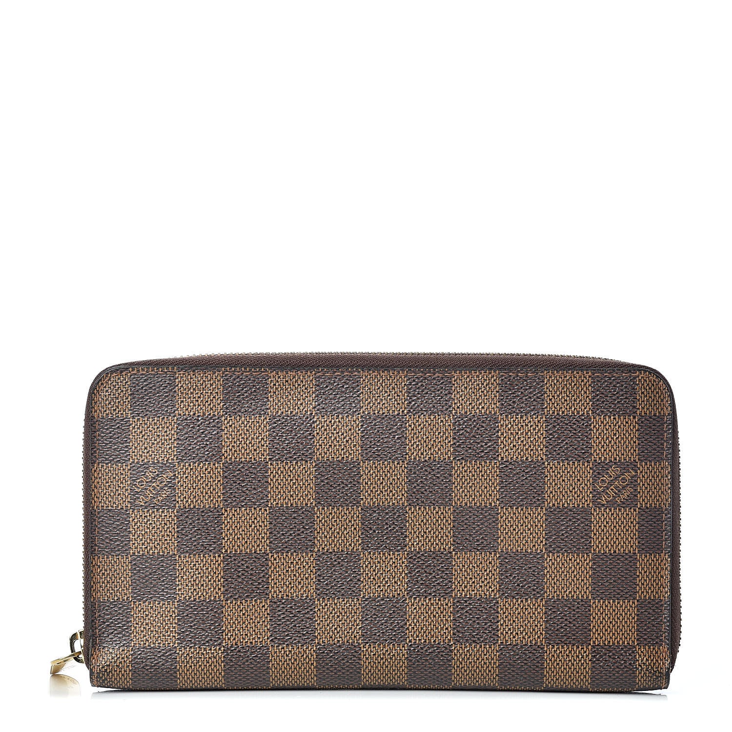 Louis Vuitton Damier Ebene Zippy Organizer Wallet 1 of 12