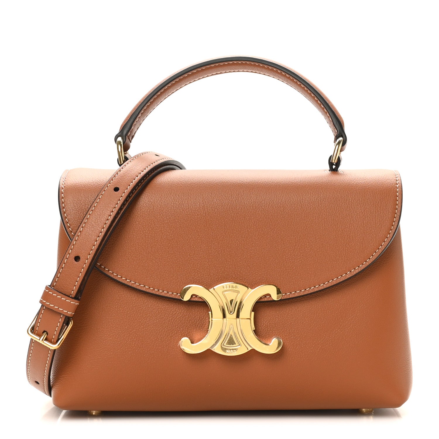 Celine Supple Grained Calfskin Teen Nino Tan 1 of 9