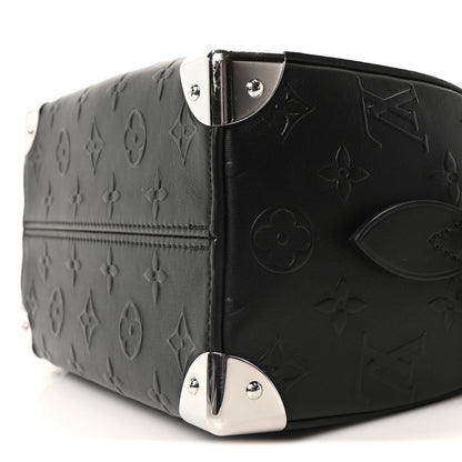 Louis Vuitton Calfskin Monogram Bold Speedy Trunk 20 9 of 10