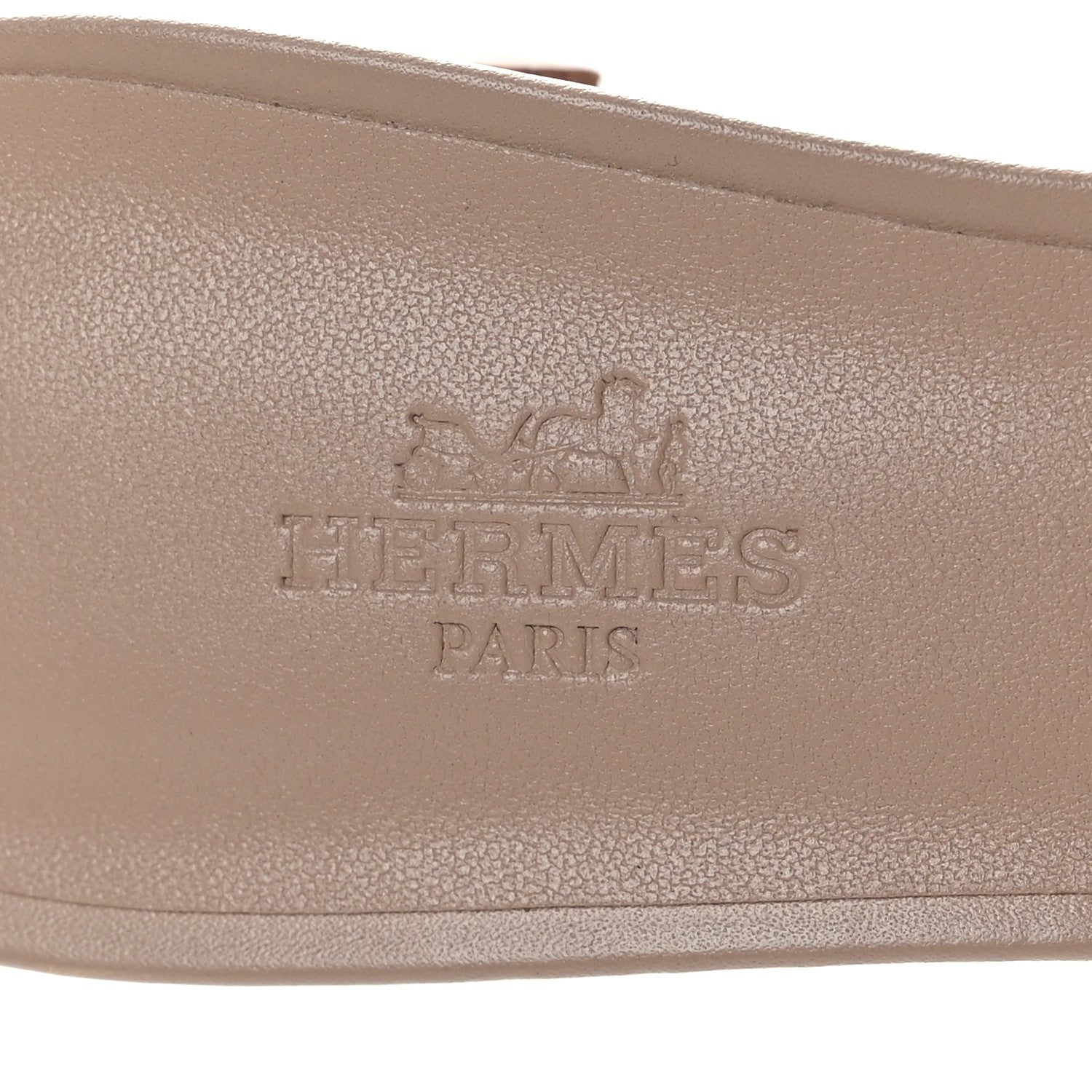 Hermes Calfskin Oasis Sandals 39 Beige Nude 7 of 9