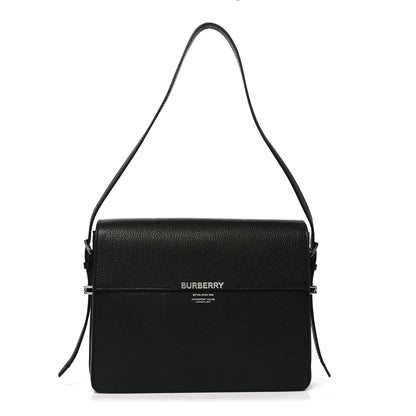 Burberry Grained Calfskin Large Grace Bag Black 1 of 9
