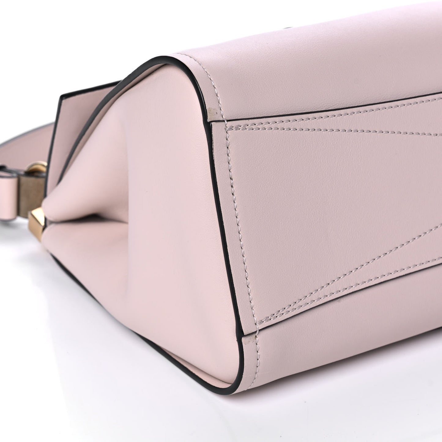 Calfskin Small Mystic Shoulder Bag Pale Pink