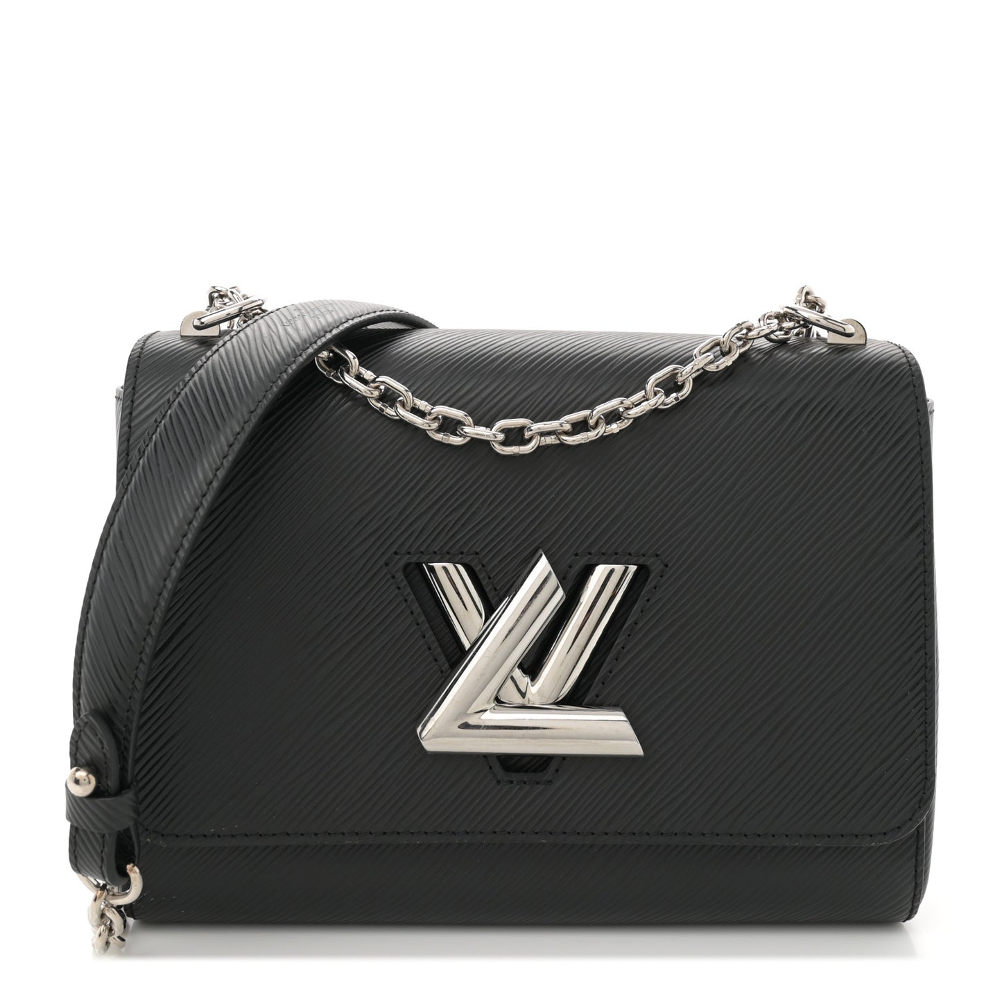 Epi Twist Shoulder Bag MM Black