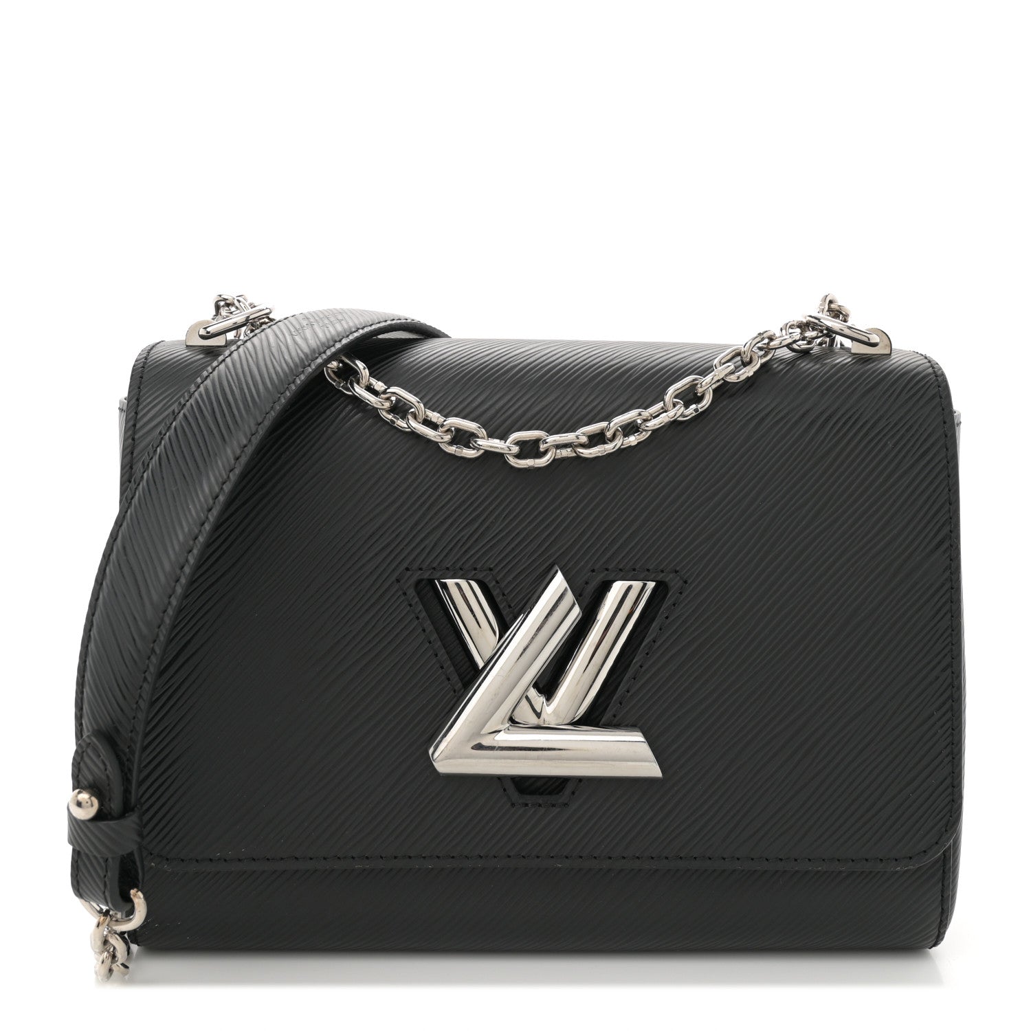 Louis Vuitton Epi Twist Shoulder Bag MM Black 1 of 11