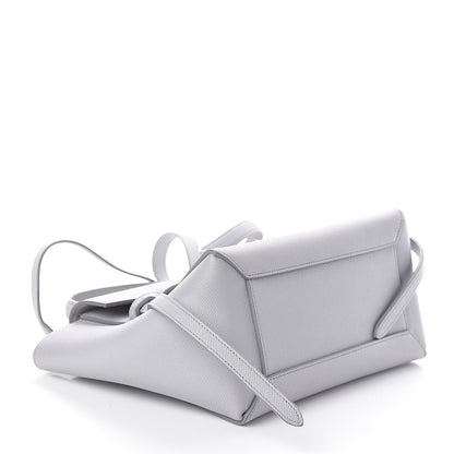 Celine Grained Calfskin Micro Belt Bag Pearl Blue 4 of 9