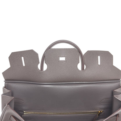Hermes Epsom Birkin 35 Etain 10 of 33