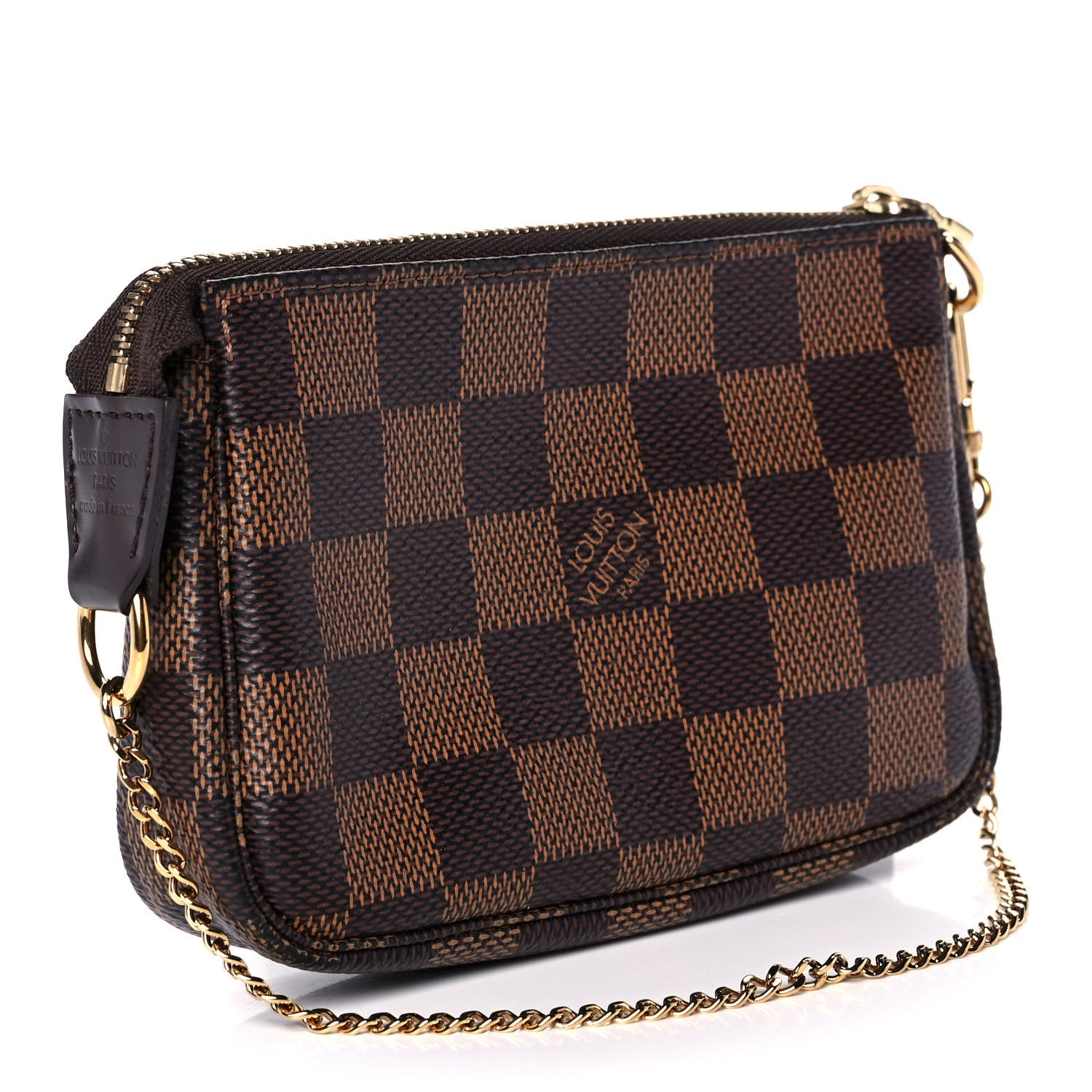 Louis Vuitton Damier Ebene Mini Pochette Accessories 3 of 10