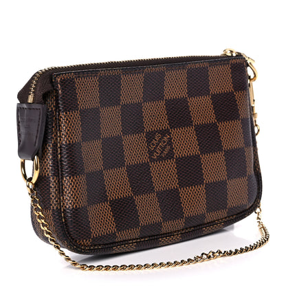 Louis Vuitton Damier Ebene Mini Pochette Accessories 3 of 10