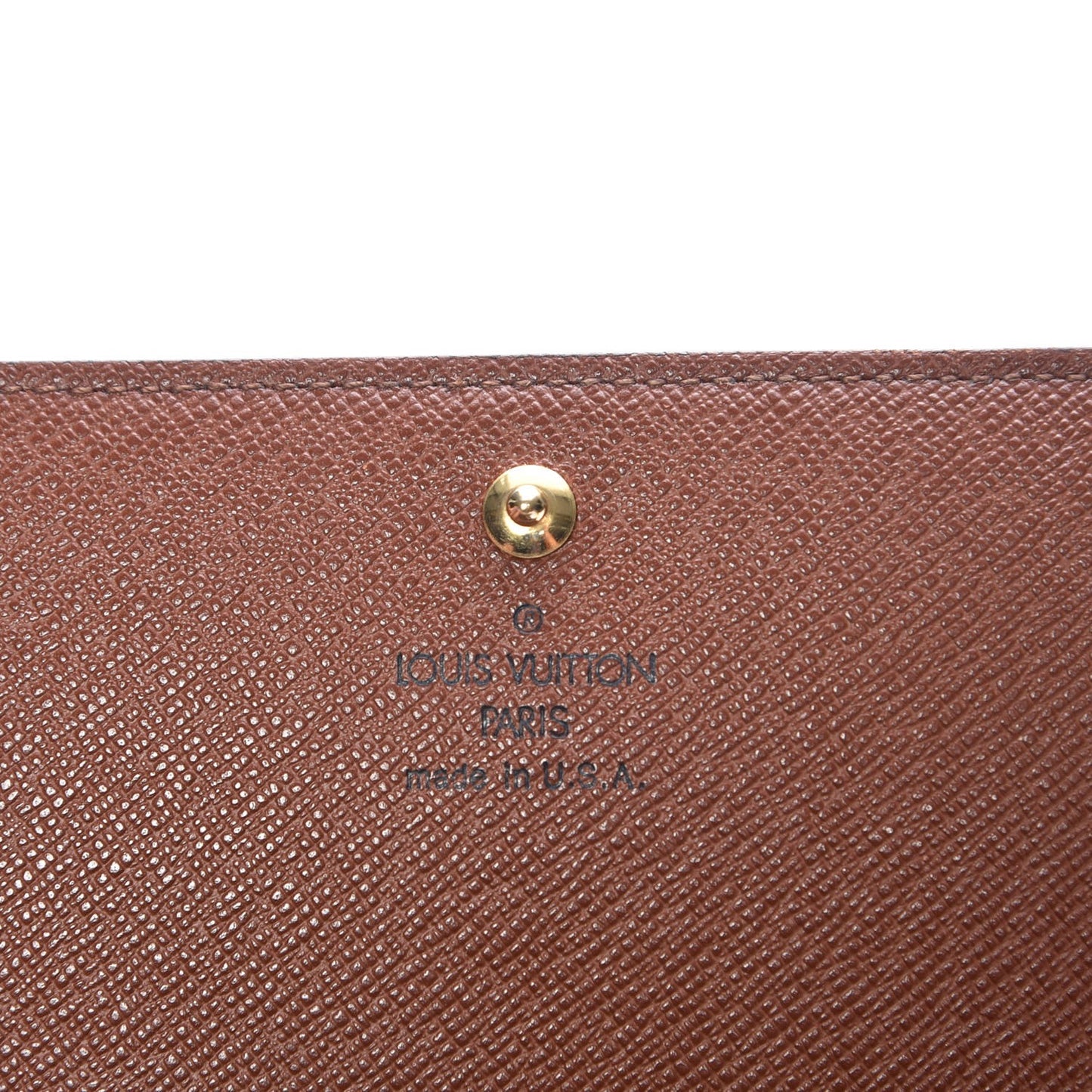 Monogram Porte-Monnaie Billets Tresor Wallet