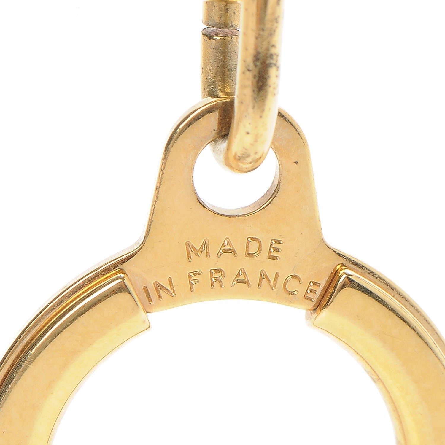 Louis Vuitton Pochette Extender Key Ring Gold 3 of 3
