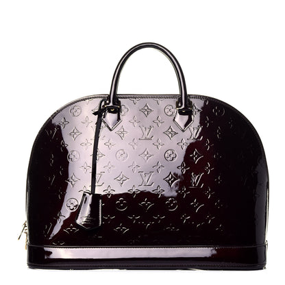 Louis Vuitton Vernis Alma GM Amarante 1 of 9