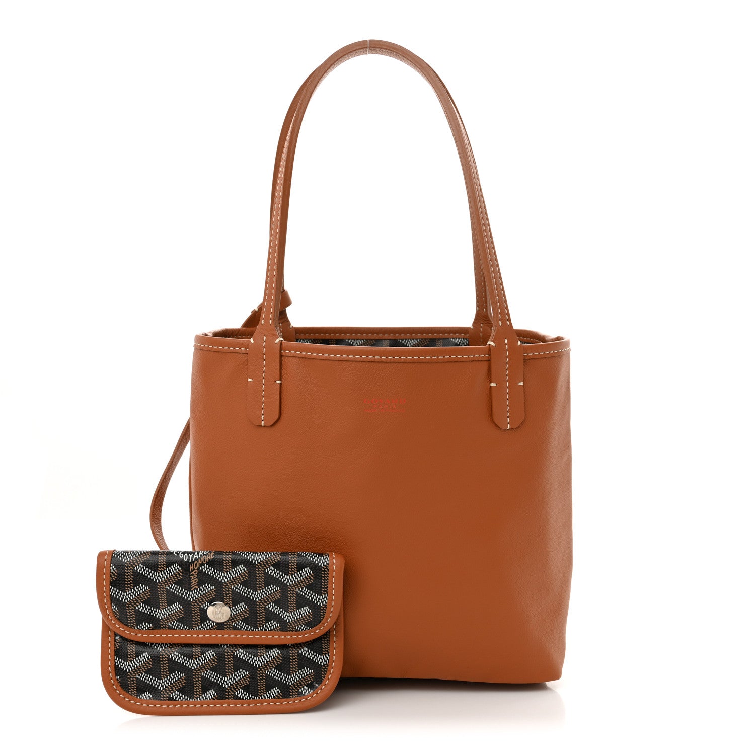 Goyard Goyardine Reversible Mini Anjou Black Gold 5 of 20