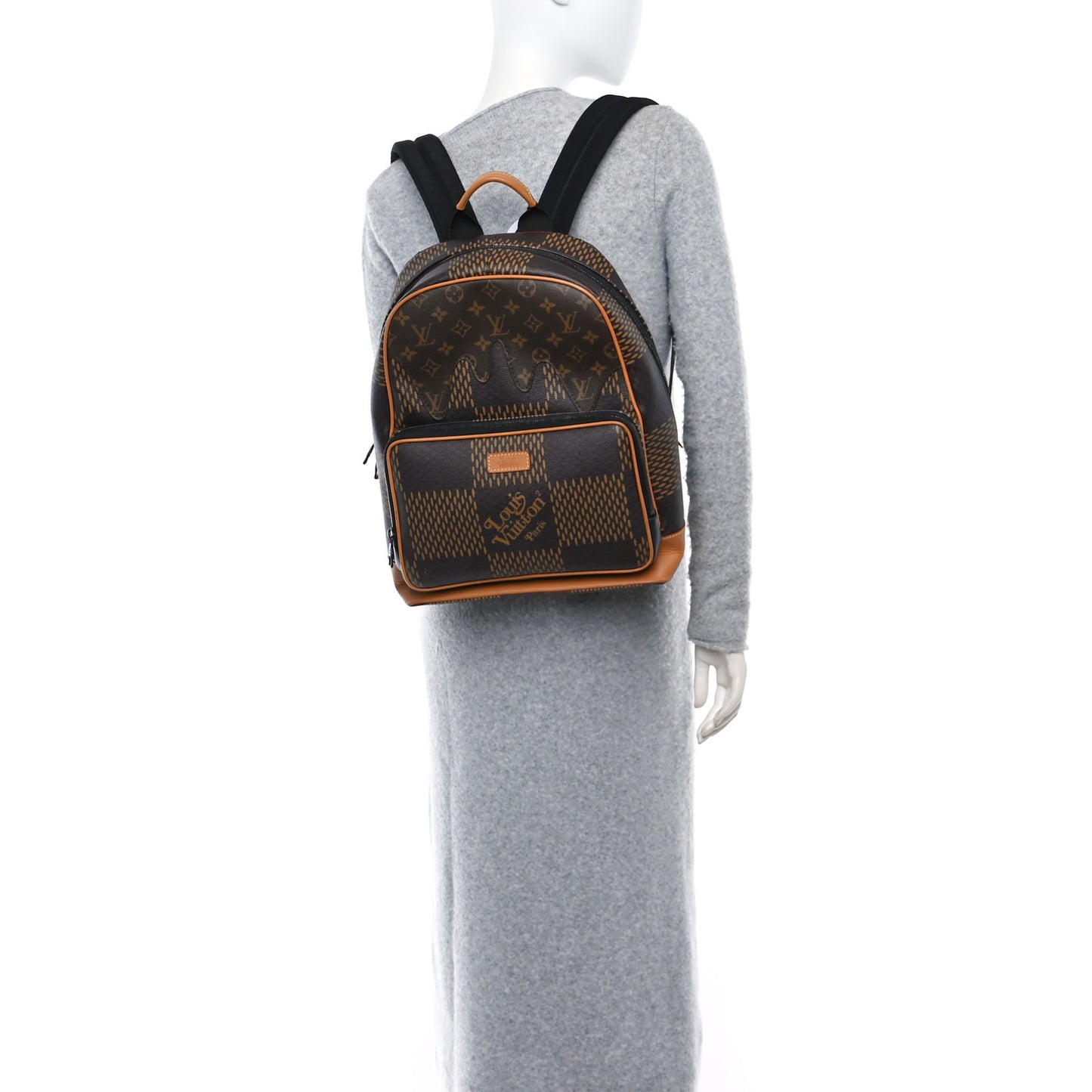 x NIGO Giant Damier Ebene Monogram Campus Backpack