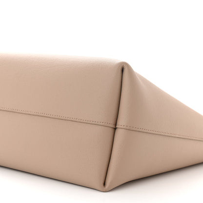 Saint Laurent Calfskin Large Shopping Tote Dark Beige 11 of 12