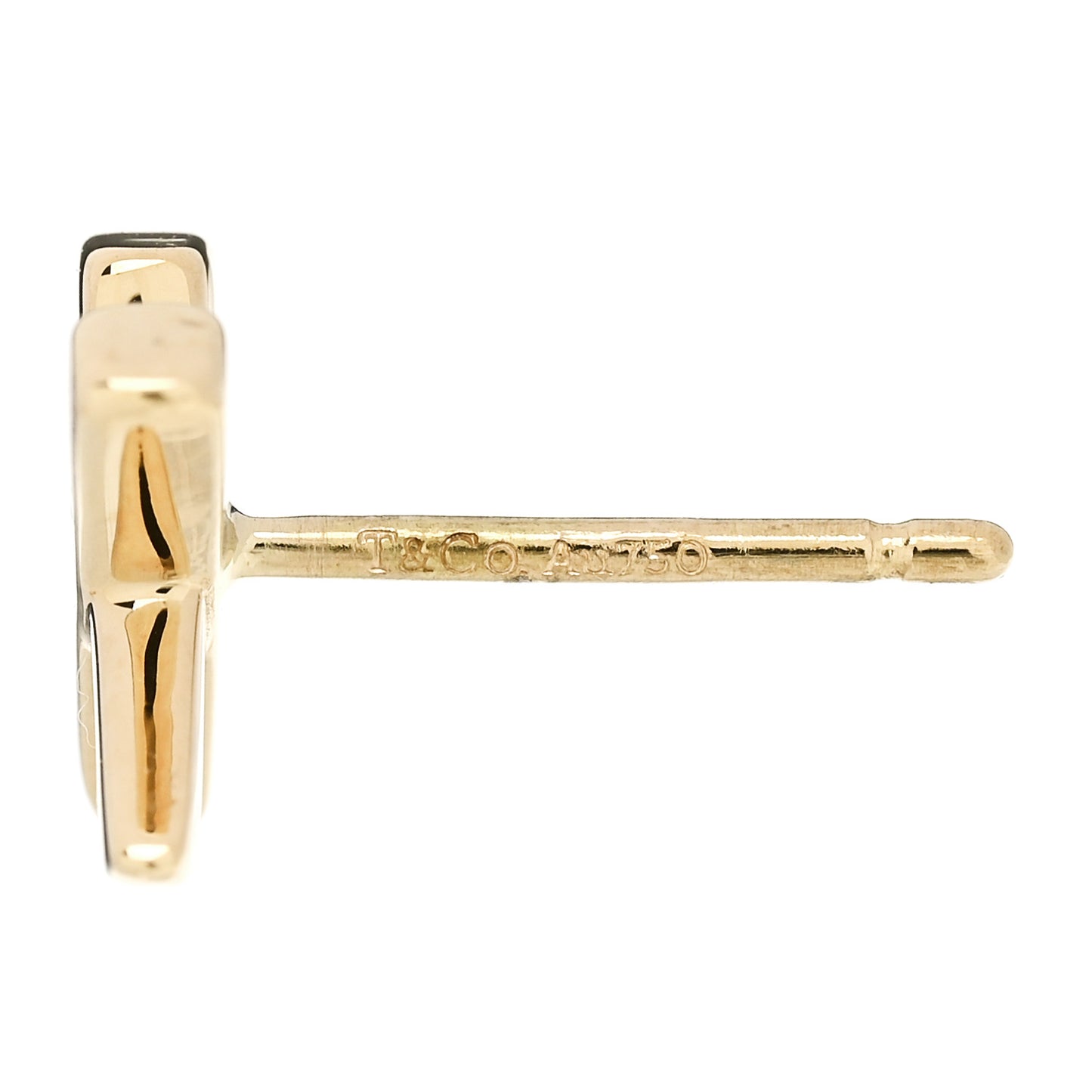 18K Yellow Gold Mini Paloma's Graffiti X Earrings