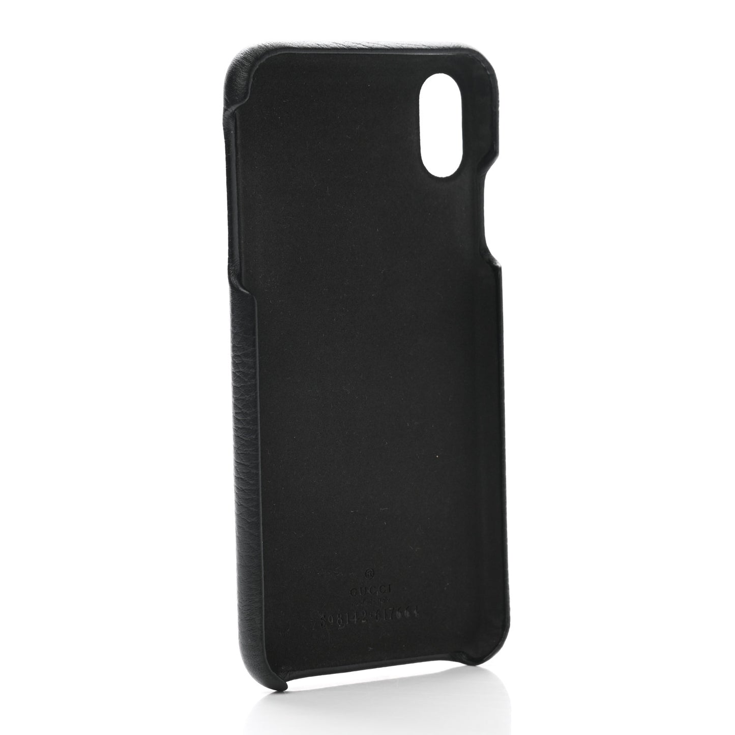 Calfskin Marmont iPhone XS Max Case Black