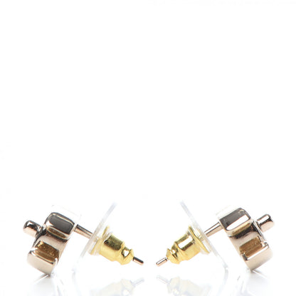 Chanel Metal CC Turnlock Earrings Gold 3 of 5