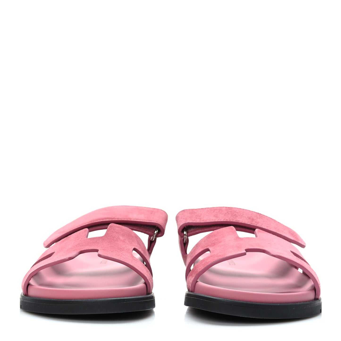 Suede Goatskin Womens Chypre Sandals 37.5 Rose Aphrodite