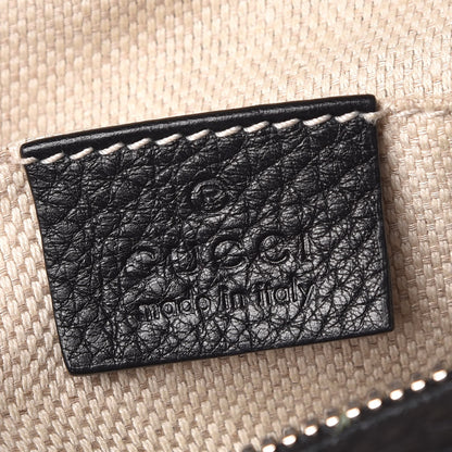 Gucci Pebbled Calfskin Studded Small Soho Disco Bag Black 6 of 7