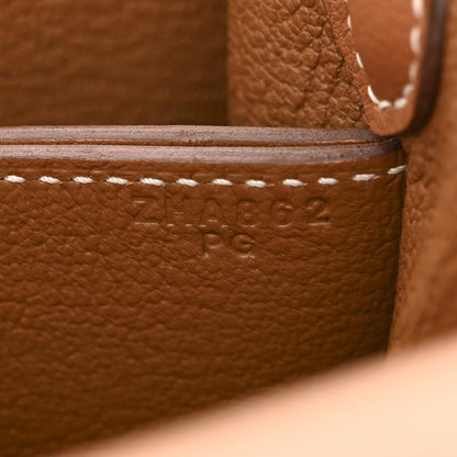 Hermes Evercolor Mini Sac Roulis Gold 7 of 11