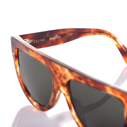 Celine Acetate Aviator Sunglasses CL 40001I Havana 7 of 7
