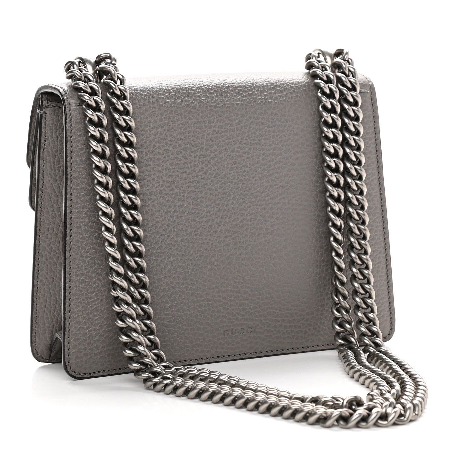 Gucci Calfskin Mini Dionysus Shoulder Bag Dusty Grey 3 of 9