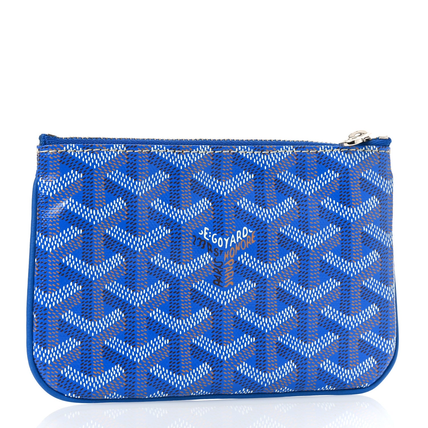 Goyard Goyardine Mini Senat Pochette Sky Blue 3 of 8