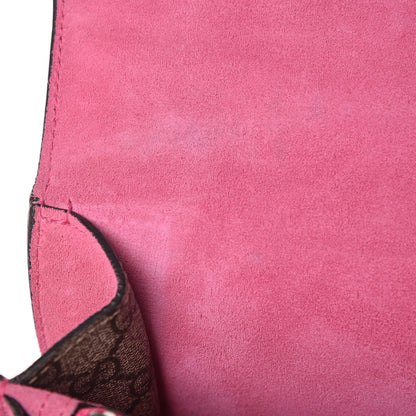 Gucci GG Supreme Monogram Small Dionysus Shoulder Bag Pink 8 of 14