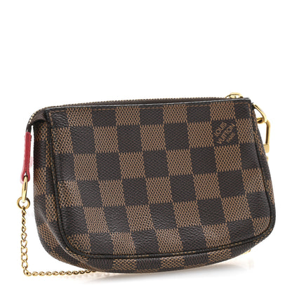Louis Vuitton Damier Ebene 2015 Christmas Animation Mini Pochette Accessories 3 of 9