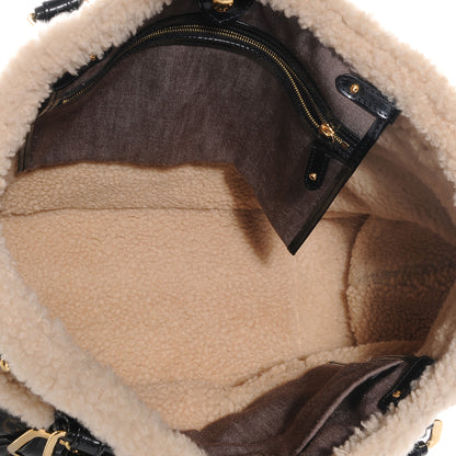 Louis Vuitton Patent Monogram Shearling Sac Thunder 5 of 7