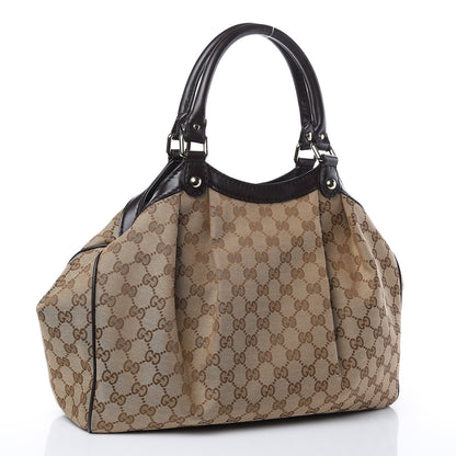 Gucci Monogram Medium Sukey Tote Dark Brown 3 of 11