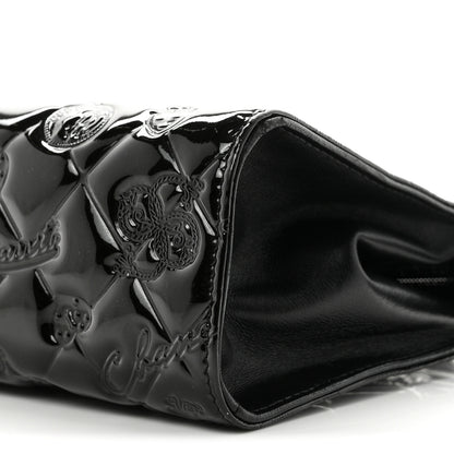 Chanel Patent Calfskin Lucky Symbols Pochette Black 10 of 10