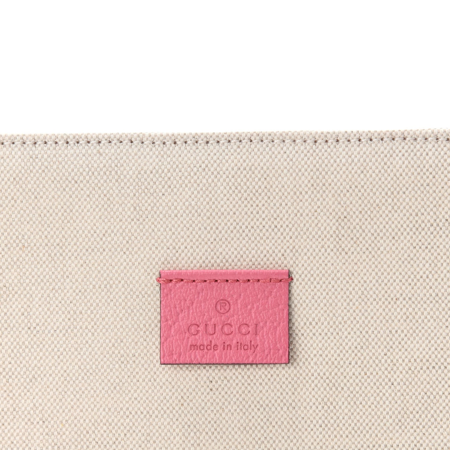 Patent Canvas Frame Logo Bouquet Print Vertical Tote Pink Daisy