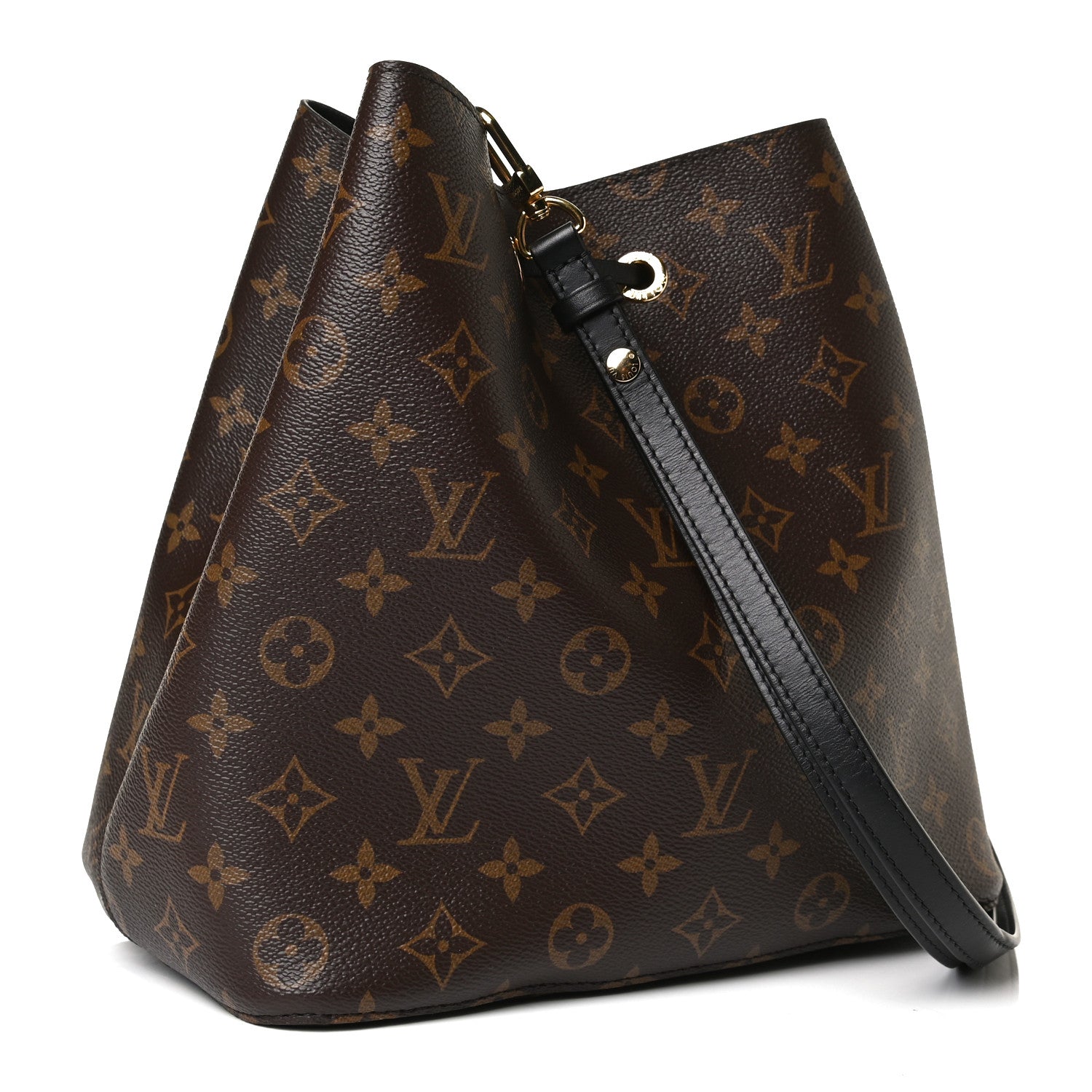 Louis Vuitton Monogram Neonoe MM Black 3 of 13