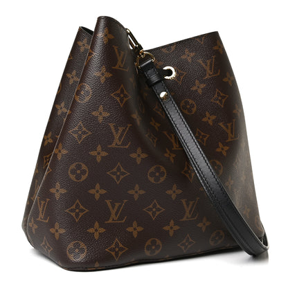 Louis Vuitton Monogram Neonoe MM Black 3 of 13