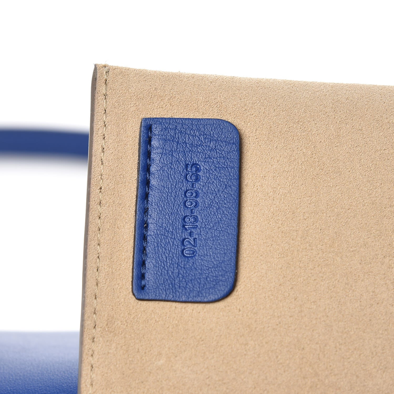 Chloe Suede Calfskin Small Faye Shoulder Bag Majesty Blue 7 of 11