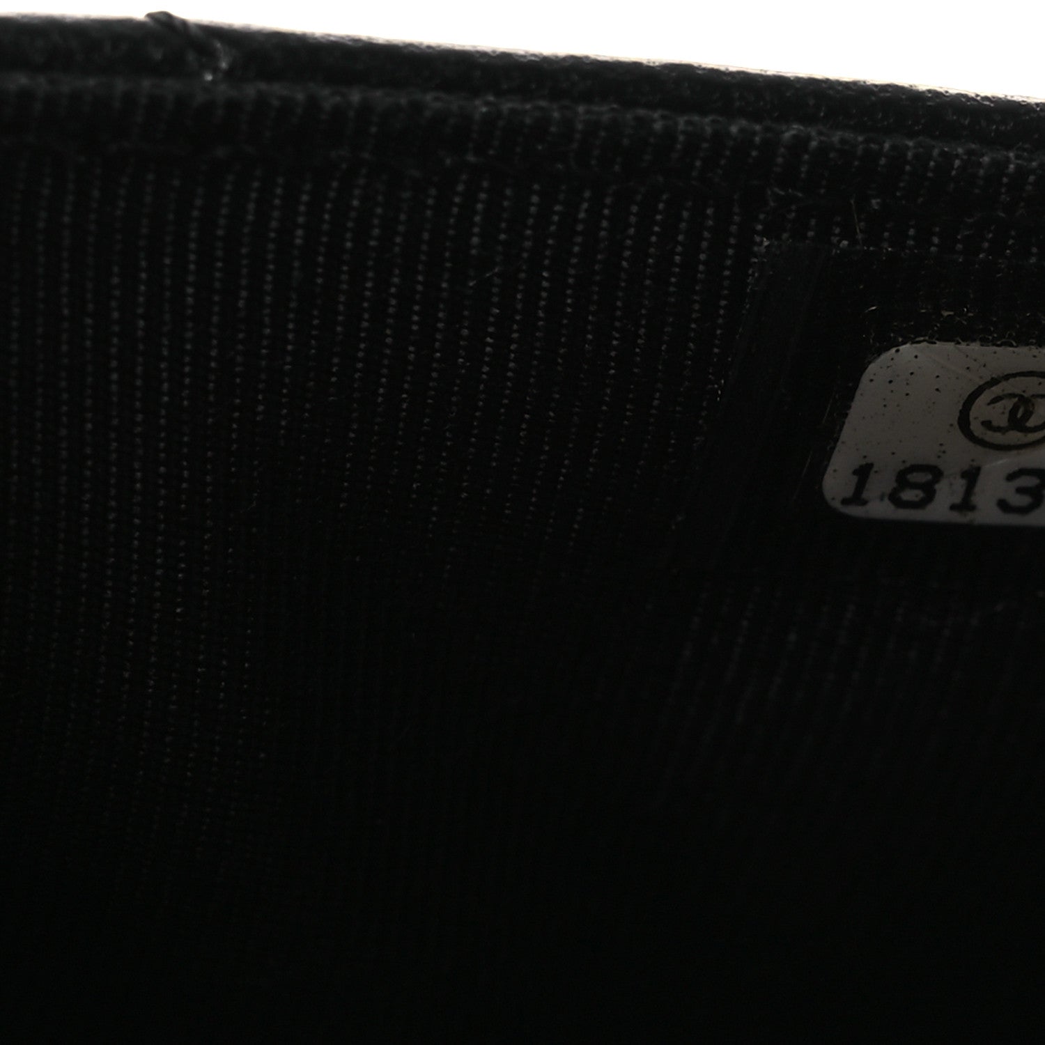 Chanel Lambskin Quilted Wallet On Chain WOC Black 8 of 11