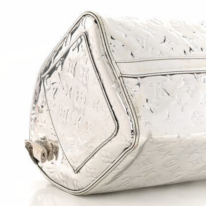 Louis Vuitton Monogram Miroir Speedy 30 Silver 8 of 12