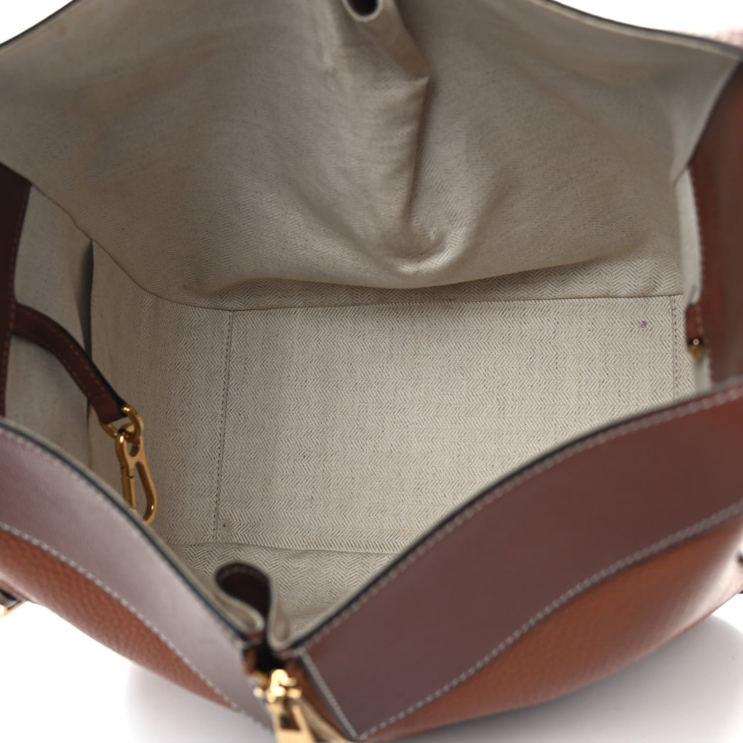 Grained Calfskin Small Hammock Shoulder Bag Tan