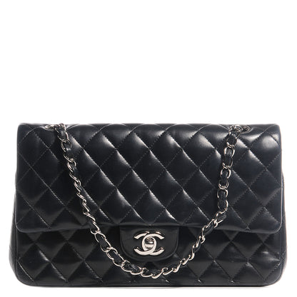 Chanel Lambskin Medium Double Flap Black 1 of 8