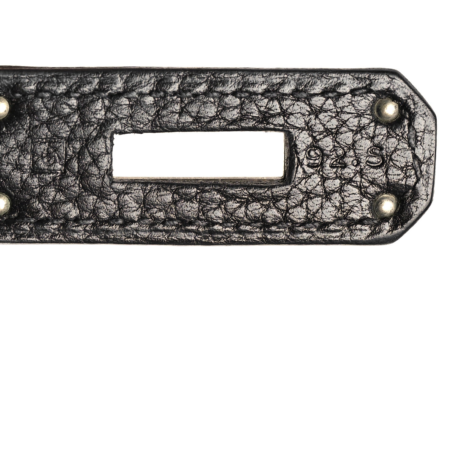 Hermes Taurillon Clemence Kelly Retourne 32 Black 8 of 12