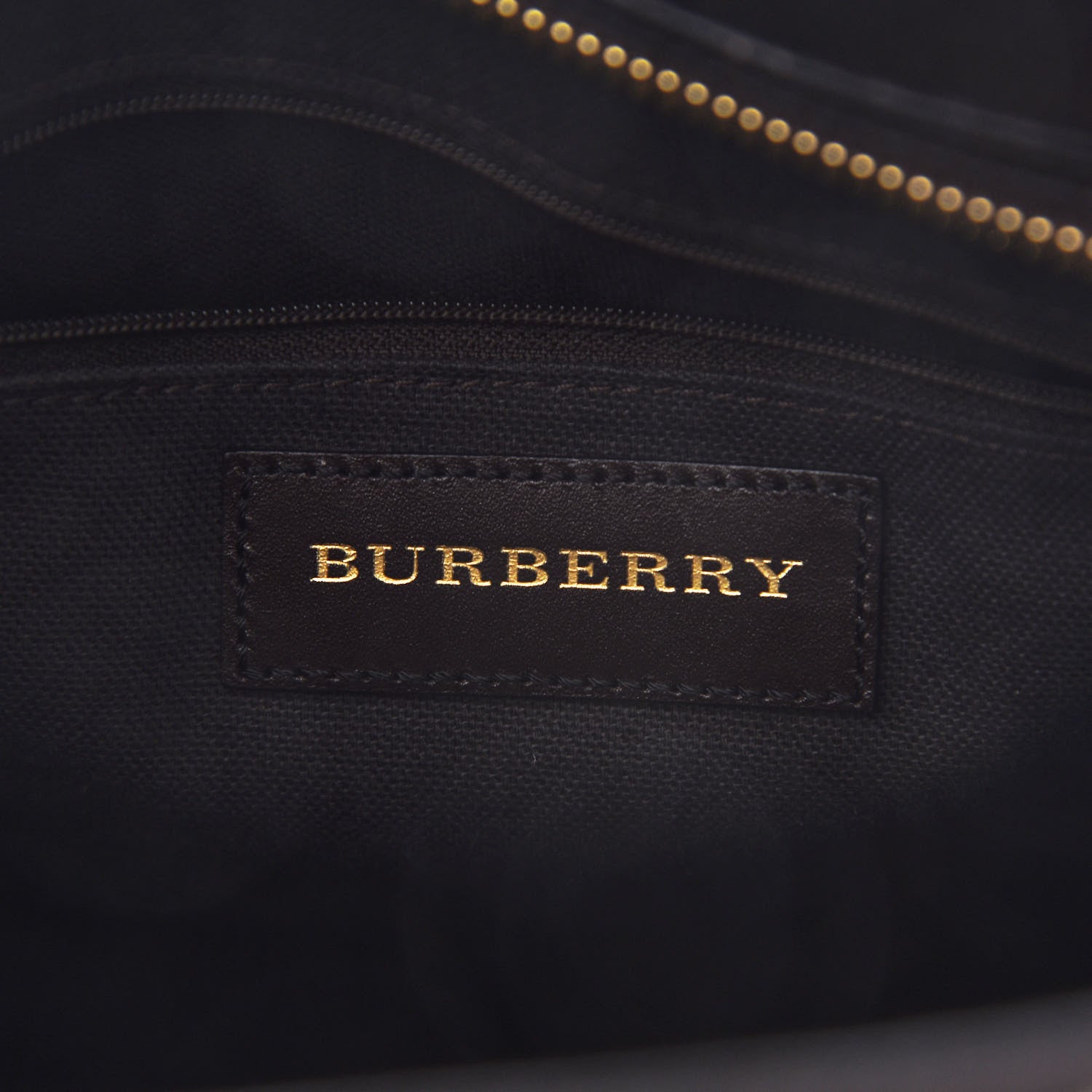 Burberry Haymarket Check Minford Portrait Tote Chocolate 6 of 15