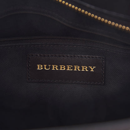 Burberry Haymarket Check Minford Portrait Tote Chocolate 6 of 15