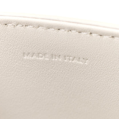 Celine Shiny Calfskin Teen Triomphe Arctic White 7 of 10
