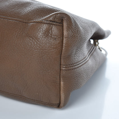 Gucci Pebbled Calfskin Medium Soho Chain Shoulder Bag Maple Brown 10 of 21