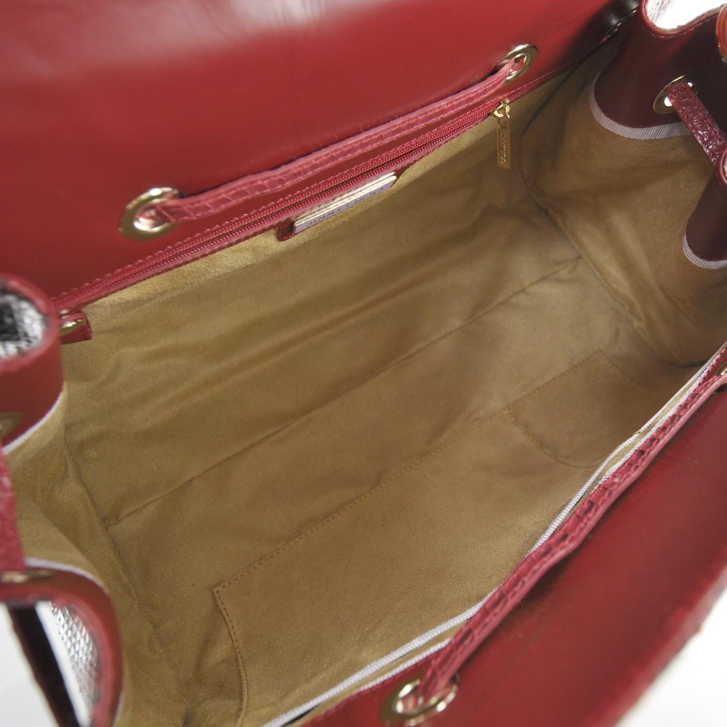 Gloss Snakeskin Medium Rosalie Satchel